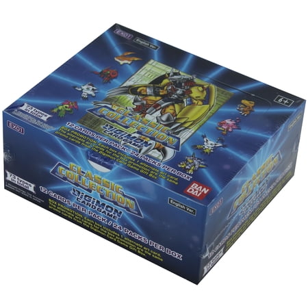 Banday Digimon TCG: Classic Collection EX-01 Booster Display Box (24 Pack)