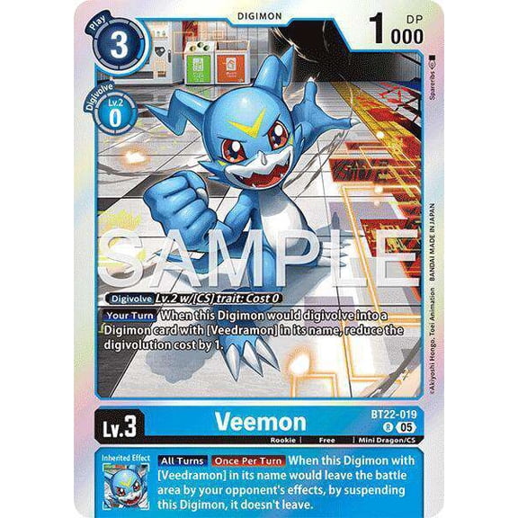 Digimon Cyber Eden Rare BT22-019