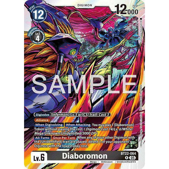 Digimon Cyber Eden Rare BT22-064