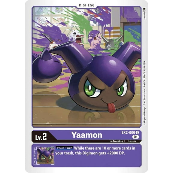 Digimon Digital Hazard Uncommon Yaamon EX2-006