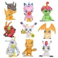 thumbnail image 1 of Digimon Digital Monster Adventure Mini PVC Figures, 9 Piece Pack, 1 of 1