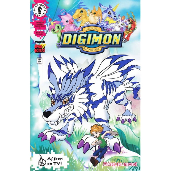 Digimon Digital Monsters #3A VF ; Dark Horse Comic Book