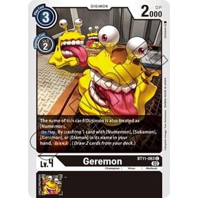 Digimon Dimensional Phase Common Geremon BT11-063