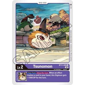 Digimon Dimensional Phase Common Tsunomon BT11-006