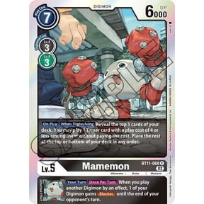 Digimon Dimensional Phase Rare Mamemon BT11-068