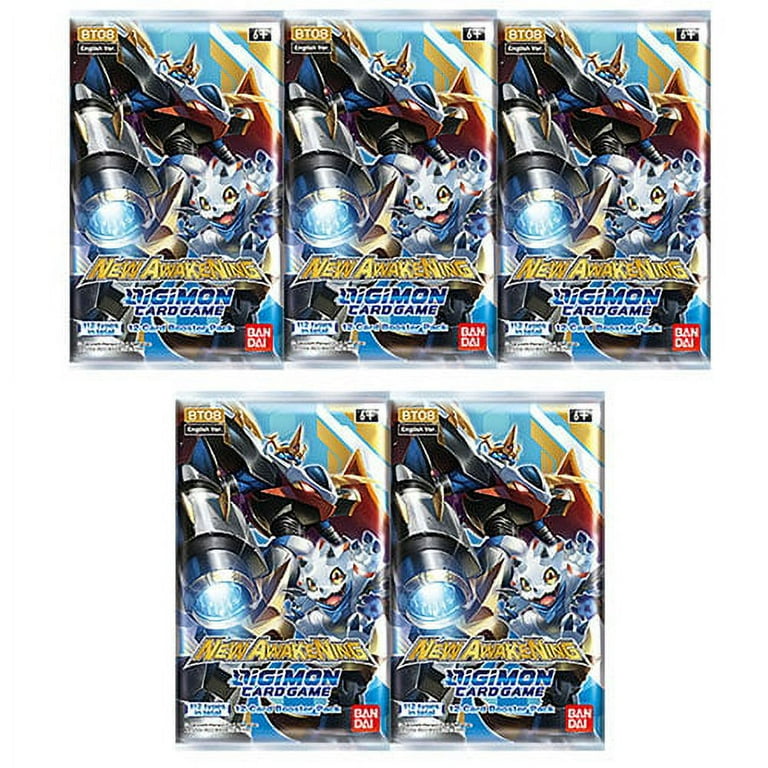 new digimon cards Digimon Card Game: New Evolution [BT-01] Booster Pack main image 1