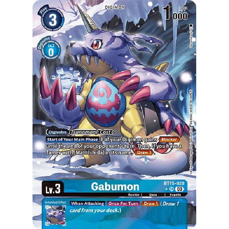 digimon card game gabumon - AD01 - Digimon Generation - Wolf of Friendship Pre Digimon Card Game/BT-06Double Diamond]Gabumon -Yujo