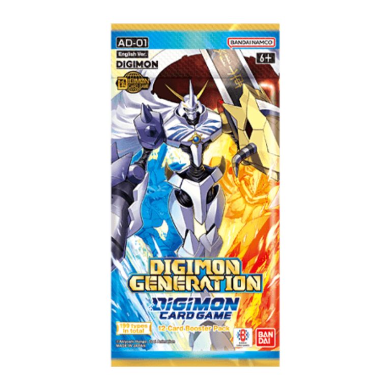 | Collectibles & Games Pixelhaven テ－プ付き　1BOX BOX GENERATION 新品未開封　DIGIMON DIGIMON: GENERATIONS DIGIMON デジモンカードゲーム
