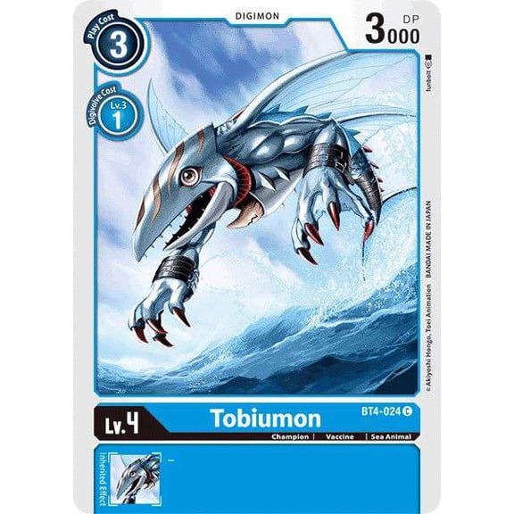Digimon Great Legend Common Tobiumon BT4-024