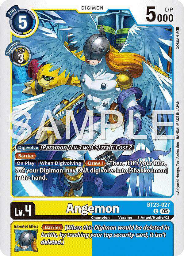 angemon digimon card - - Digimon Story Time Stranger Wiki MagnaAngemon [BT16-024] [Beginning Observer]