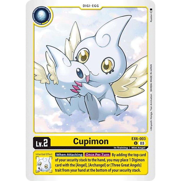 Digimon Infernal Ascension Uncommon Cupimon EX6-003 - Walmart.com Digimon Infernal Ascension Uncommon Cupimon EX6-003 - Walmart.com