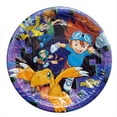 thumbnail image 1 of Digimon Large Paper Plates (8ct), 1 of 1