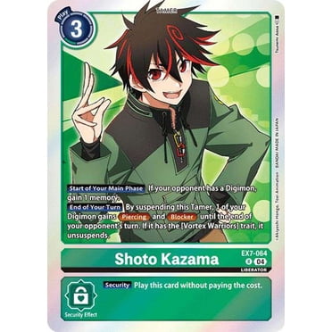 Shoto Kazama – EX7-064 – Near Mint – Digimon TCG Card