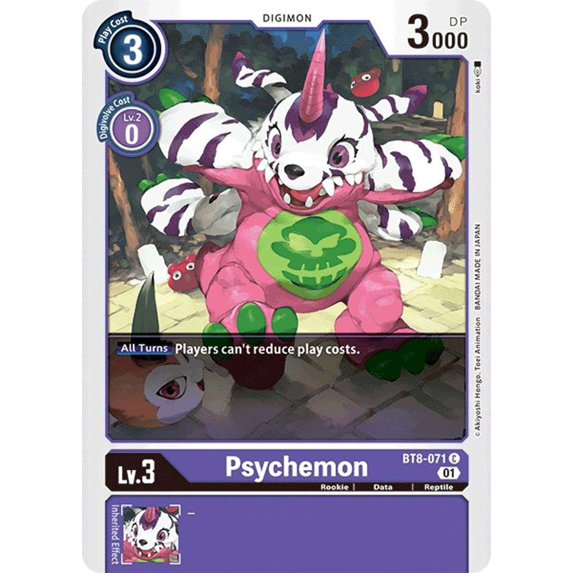 Digimon New Awakening Common Psychemon BT8-071