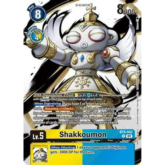Digimon New Awakening Rare Shakkoumon BT8-042 (Tamer Party Pack -The Beginning-)