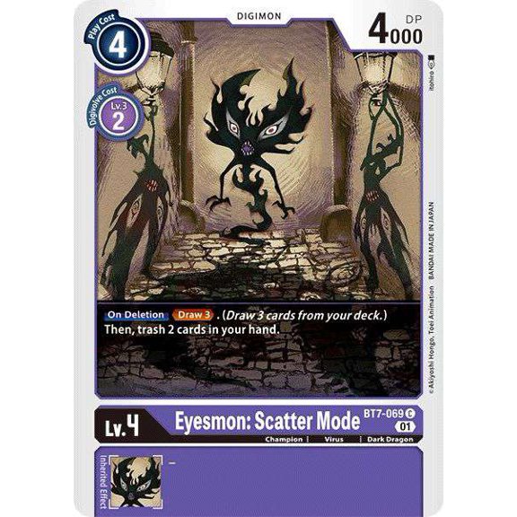 Digimon Next Adventure Common Eyesmon: Scatter Mode BT7-069