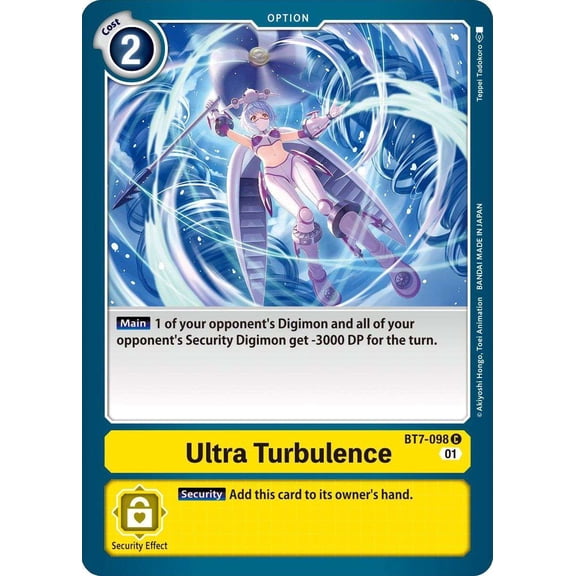 Digimon Next Adventure Common Ultra Turbulence BT7-098