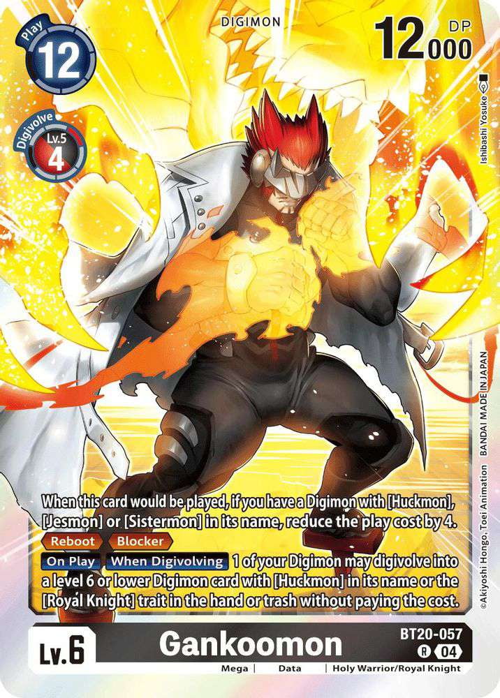 Digimon Release Special Booster 2.5 Rare Gankoomon BT20-057 - Walmart.com