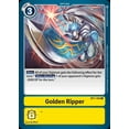 thumbnail image 1 of Digimon Release Special Booster Common Golden Ripper BT1-104, 1 of 1