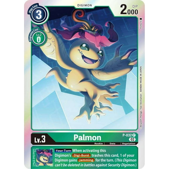 Digimon Resurgence Booster Promo Palmon P-032 (Reprint)