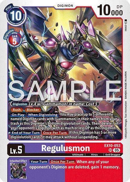 digimon ex10 card list DemiDevimon [EX10-040] [Sinister Order] From Digimon Universe App Monsters comes Yujin Ozora  Warudamon EX10-019 SR, 