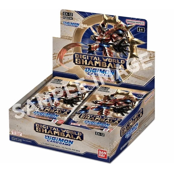 Digimon TCG Digital World Shambala Booster Box (EX12) - 24 Packs