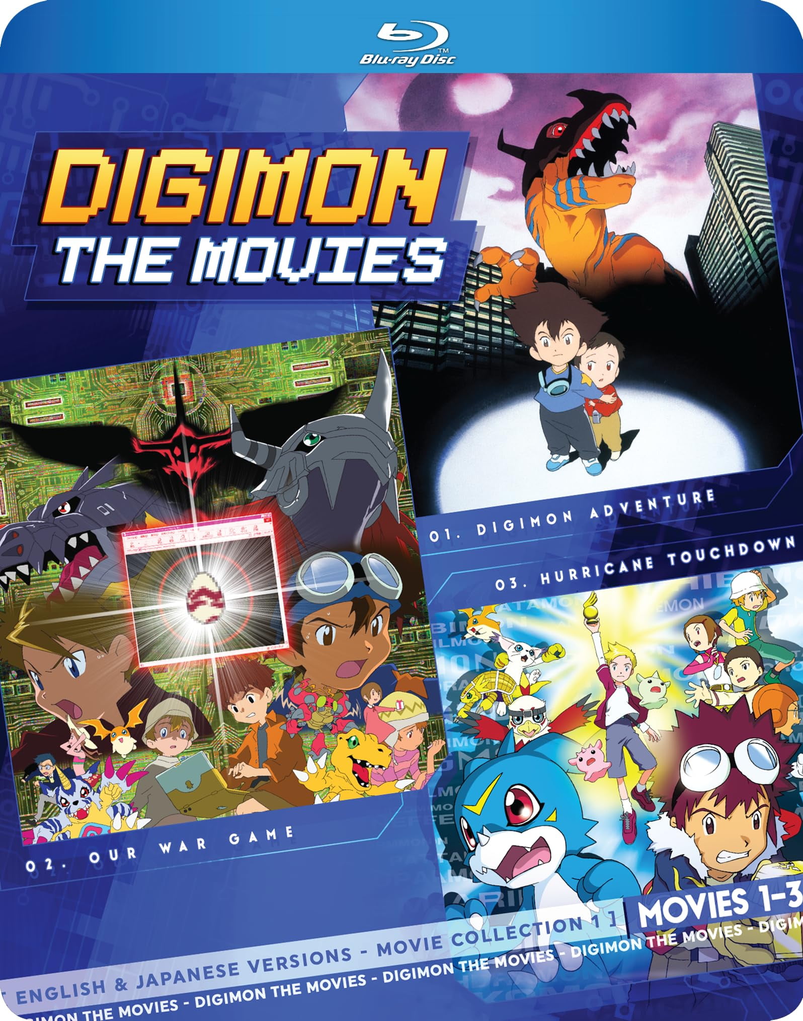 Digimon The Movies 1-3 Collection [Blu-ray] - Walmart.com