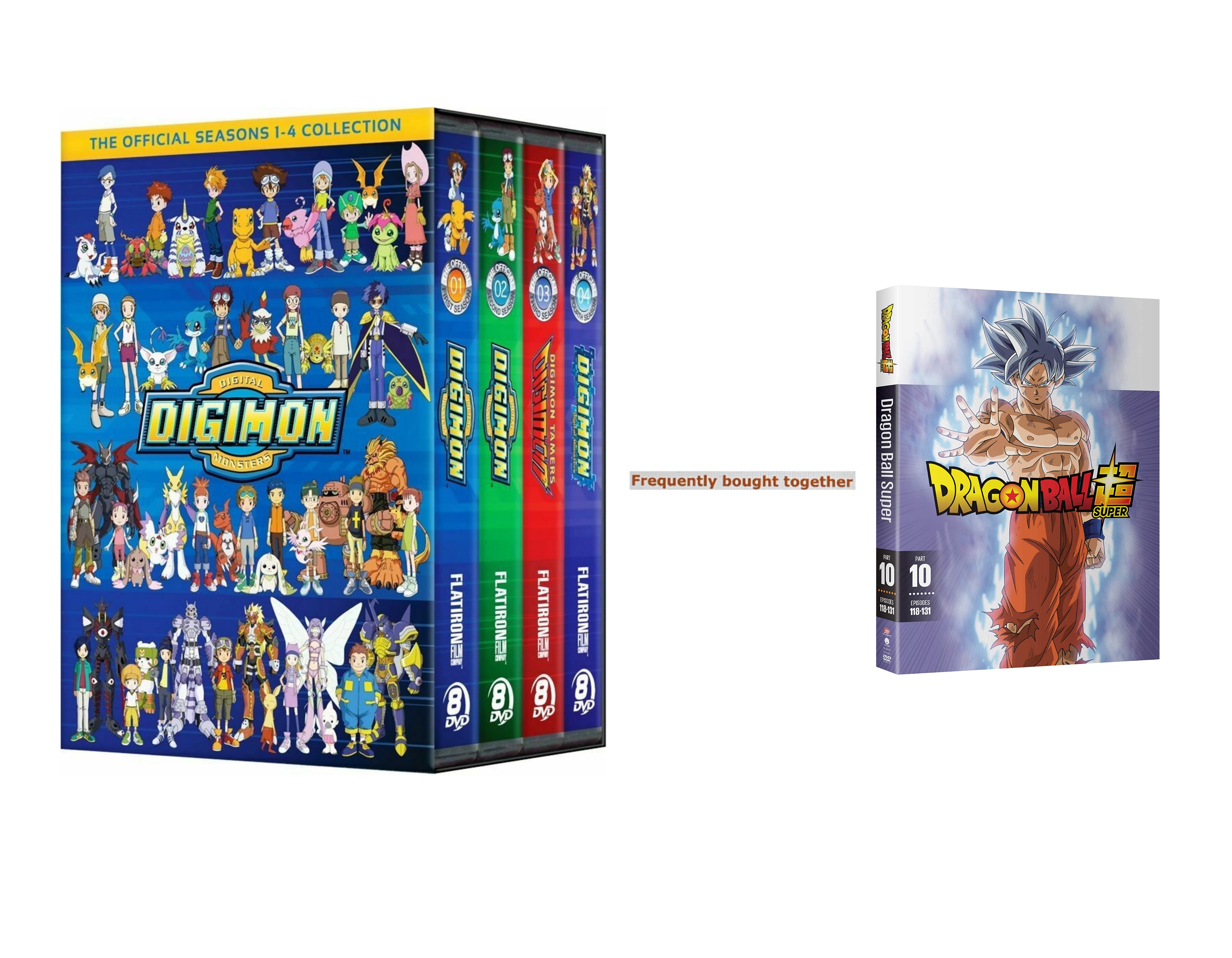 Collection　Official　DVD　Seasons　1-4　Digimon:　The