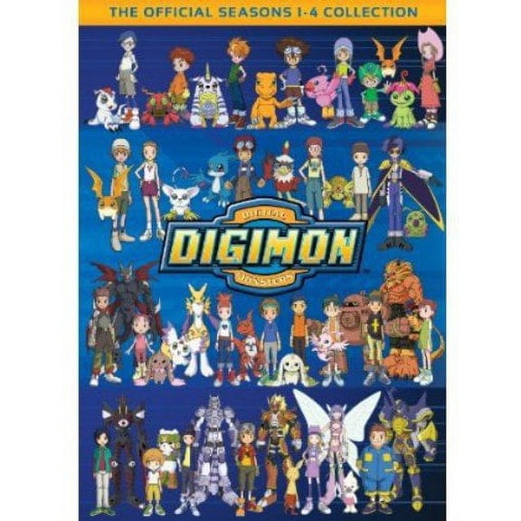 Digimon: The Official Seasons 1-4 Collection Set (DVD)