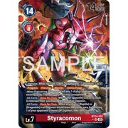 Digimon Time Stranger Super Rare Styracomon BT24-018 [Alternate Art]