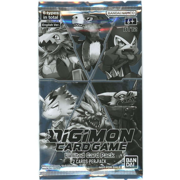 Digimon Trading Card Game Across Time Limited Card Booster Box Topper Pack (2 Cards)
