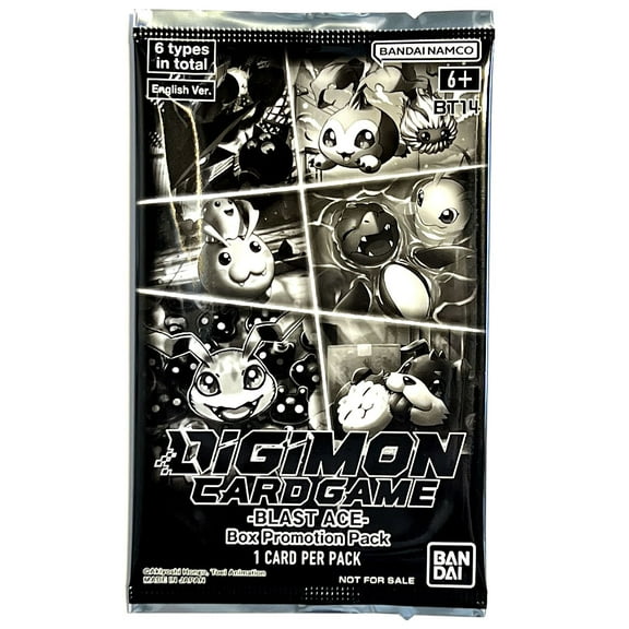Digimon Trading Card Game Blast Ace Box Promotion Pack (1 Card)