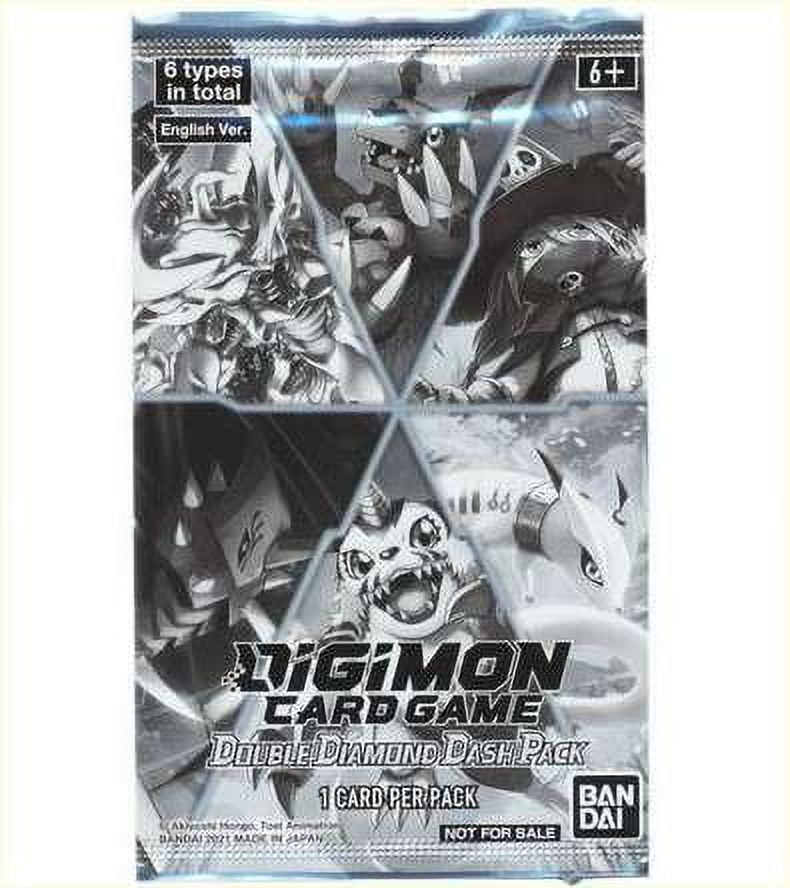Digimon Trading Card Game Double Diamond Booster DASH Pack (1 Card) -  Walmart.com