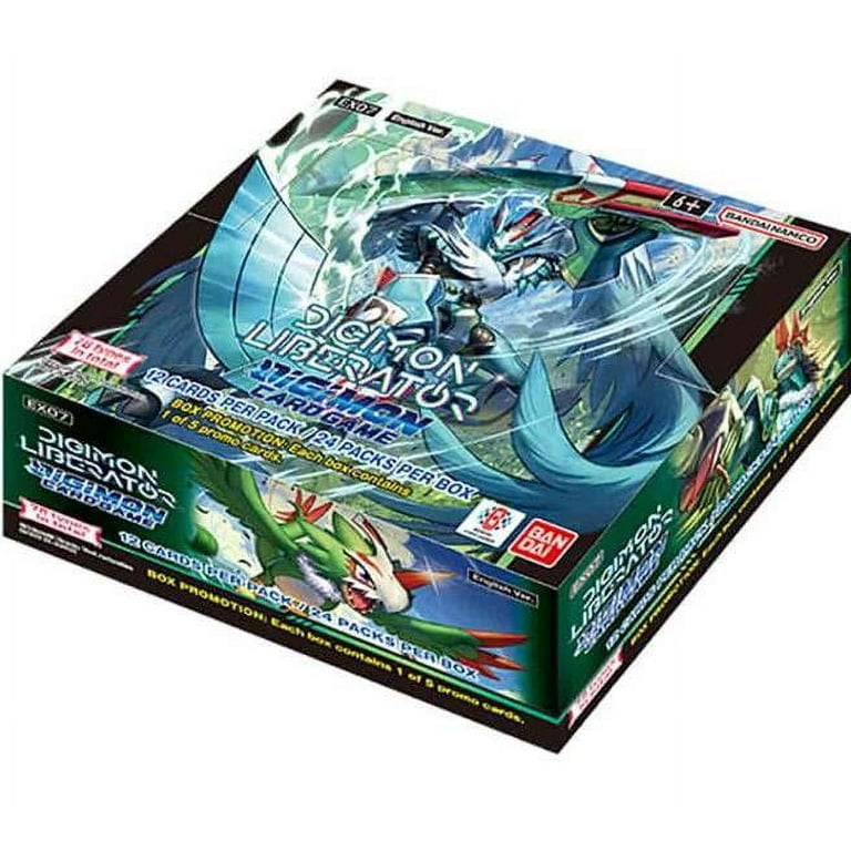 Digimon Trading Card Game Liberator Booster Box (24 Packs) - Walmart.com