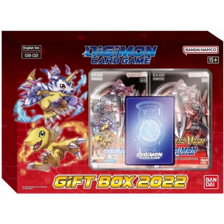 Walmart Digimon Collector's Deck: Trading Card Games Gift Box 2 with  Draconic Roar EX-03 and Acrylic Stand Markers - Walmart.com