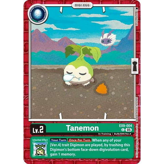 Digimon Versus Monsters Common Tanemon EX9-004