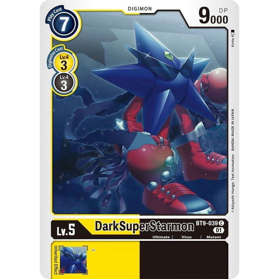 Digimon X-Record Common DarkSuperStarmon BT9-039