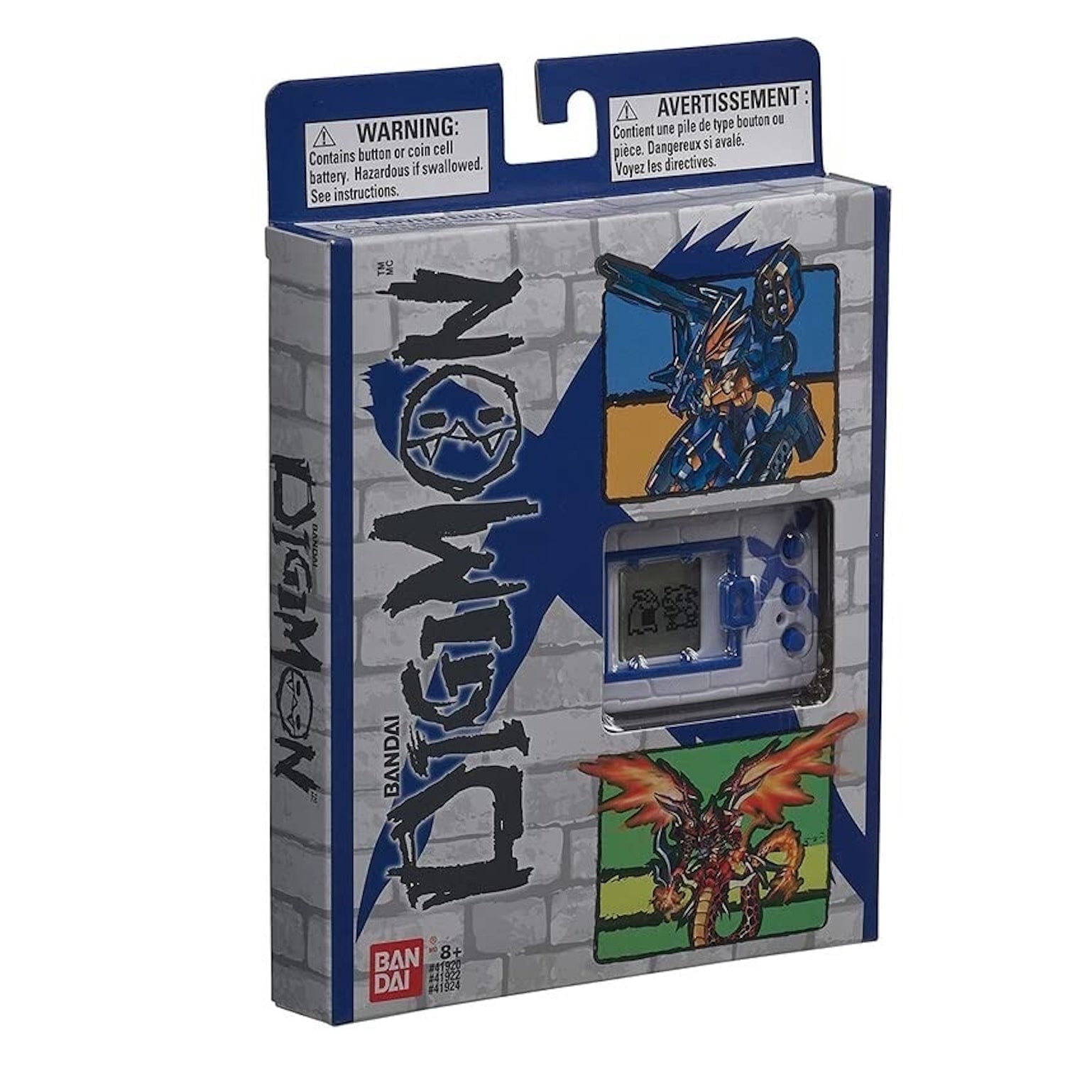 Digimon X Virtual Monster Pet by Tamagotchi - White/Blue - Walmart.com