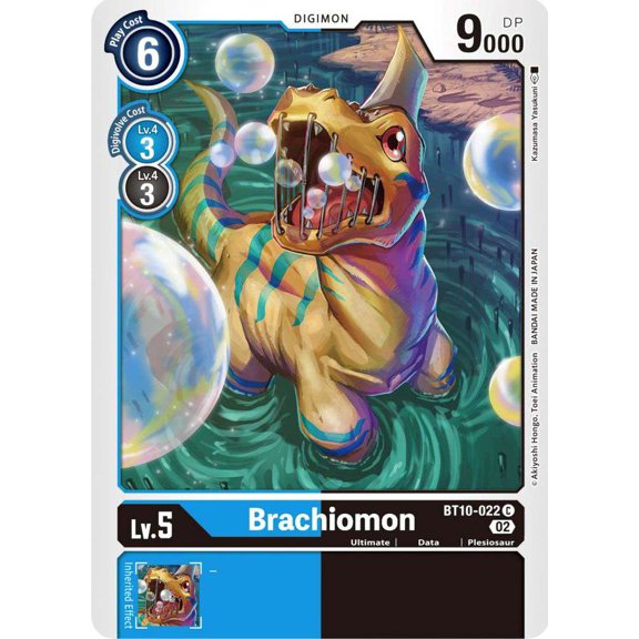 Digimon Xros Encounter Common Brachiomon BT10-022