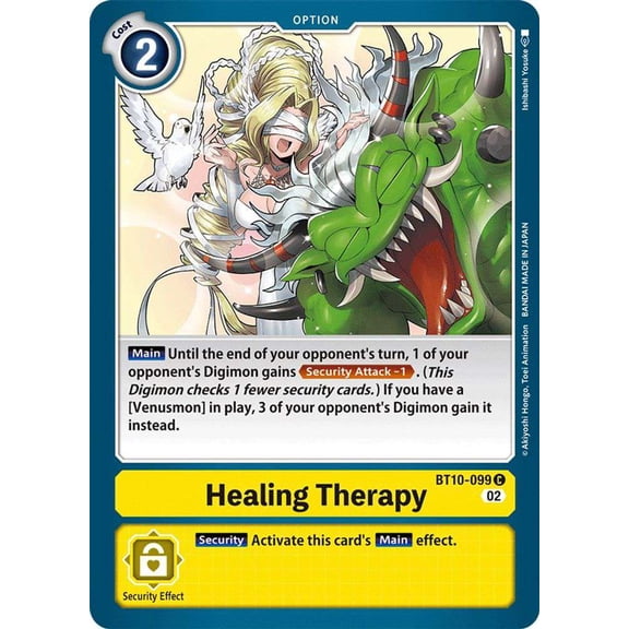 Digimon Xros Encounter Common Healing Therapy BT10-099