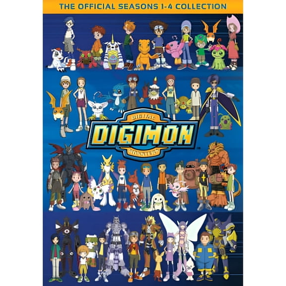Digimon the Complete Series [DVD][32 Discs] (Anime, Adventure, All-Region DVD Compatible)