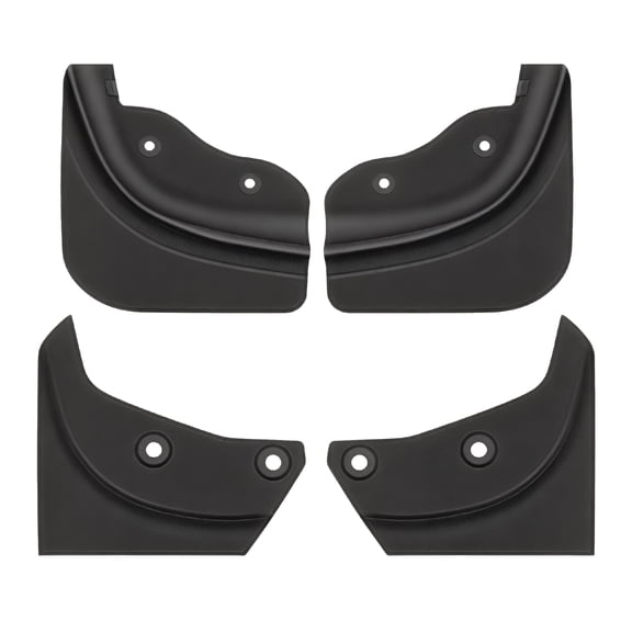 Digipower Mud Flaps and Splash Guards for Tesla Model Y 2025 and Newer, 4-Piece Set with Durable Construction and Tool-Free Installation
