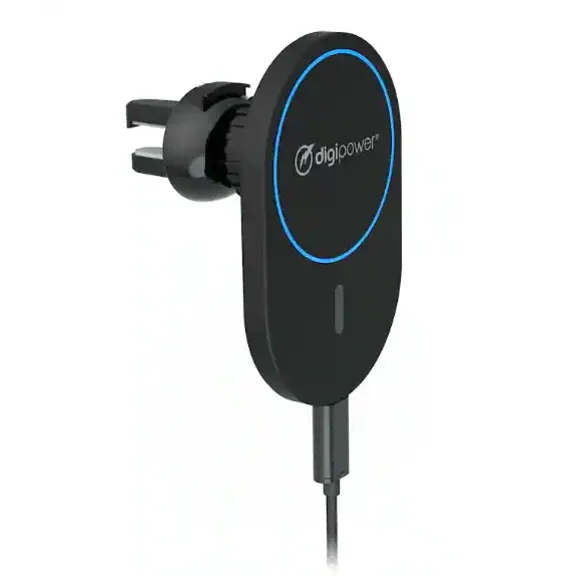 Digipower Slim & Magnetic Wireless Charging Phone Mount for Car Vent