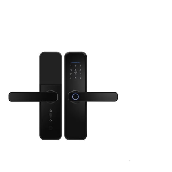 Digit Electric Electronic Handle Digital Cerraduras Inteligentes Keys Fingerprint Door Smart Locks ,Easy to Install