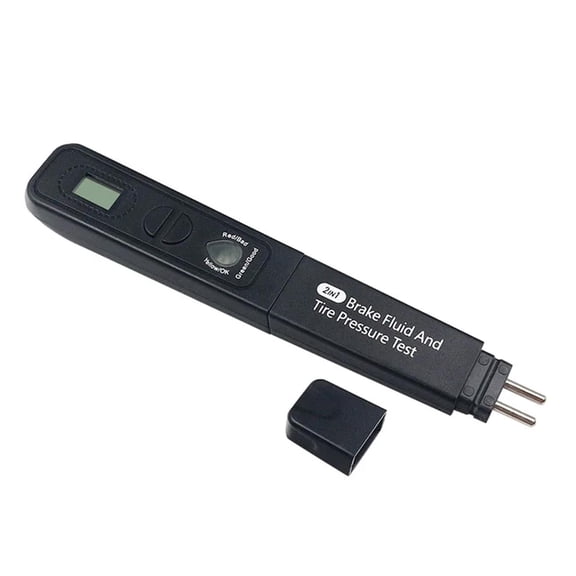 Digital 2 in 1 Brake Fluid Tester & Tire Pressure Gauges for Auto