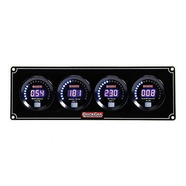 QuickCar Digital 4-Gauge Panel OP/WT/OT/FP QuickCar Digital 4-Gauge Panel OP/WT/OT/FP