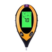 Digital 4 In 1 Soil PH Meter Moisture Monitor Temperature Sunlight Tester for Gardening Plants Farming with Blacklight