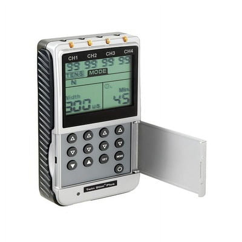 Digital 4-channel EMS/TENS unit, portable/battery or AC adapter, complete Digital 4-channel EMS/TENS unit, portable/battery or AC adapter, complete