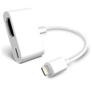 Digital AV HDMI Adapter Compatible with iPhone 14/ 13/ 12/ 11/11 Pro/XS Max/XS/XR/X 8 7 6 5, iPad, iPod to TV/Monitor/Projector, 1080P Sync Screen HDMI Connector
