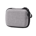 thumbnail image 1 of Digital Accessory Storage Bag, Portable Electronics Organizer, Small Earphone Data Cable Charger Storage Case with Partition Grid, Durable Polyester Material, Shock Resistant and Compact Design, 1 of 6